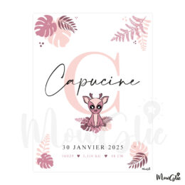 Affiche Bébé Animal