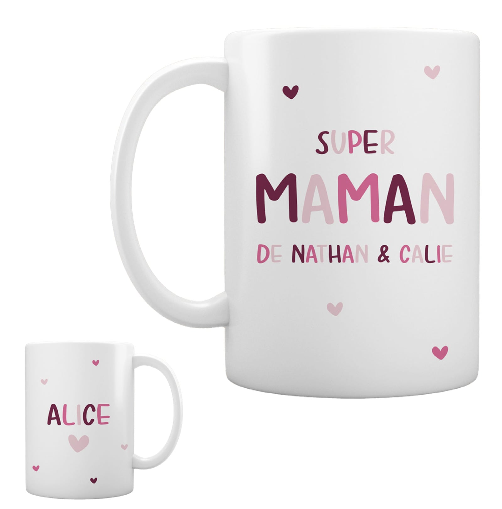 Le mug Super famille personnalisable