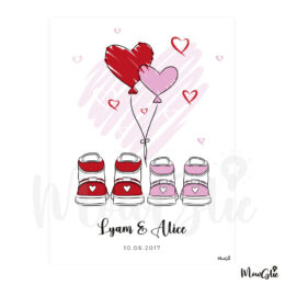 Affiche Love Sneakers