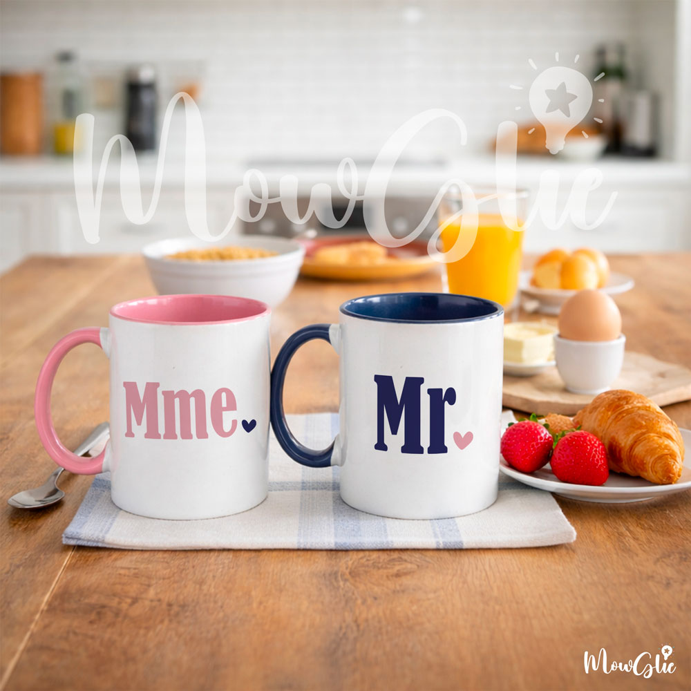 Duo de mugs Monsieur / Madame – Image 4