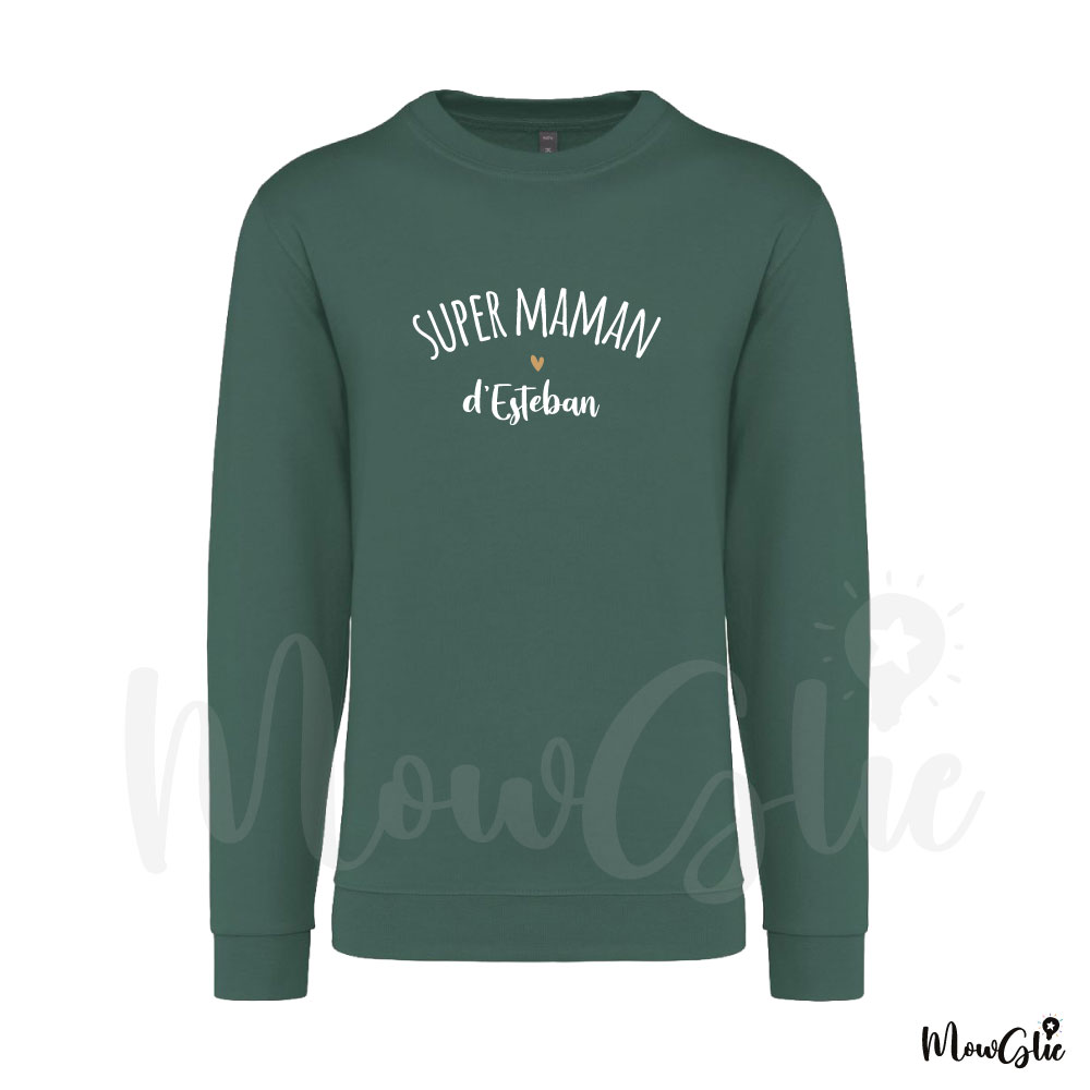 Sweat femme Super Maman – Image 3