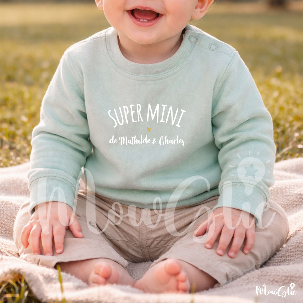 Sweat Bébé Super Mini – Image 3