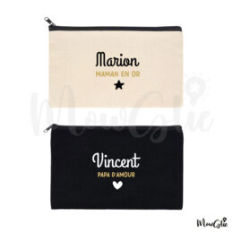 Trousse fourre-tout Amour en Or