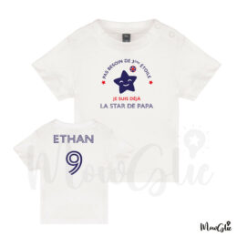 Tee-shirt 3ème étoile bébé
