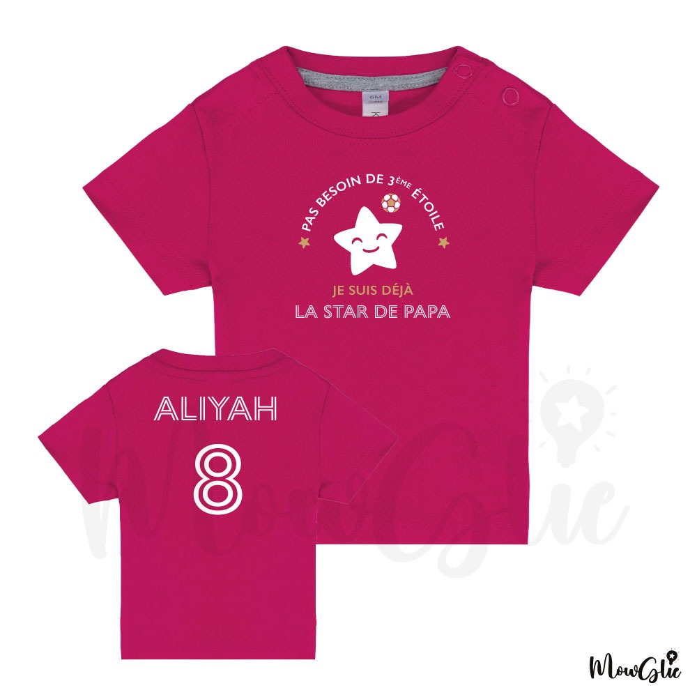 Tee-shirt 3ème étoile bébé – Image 6