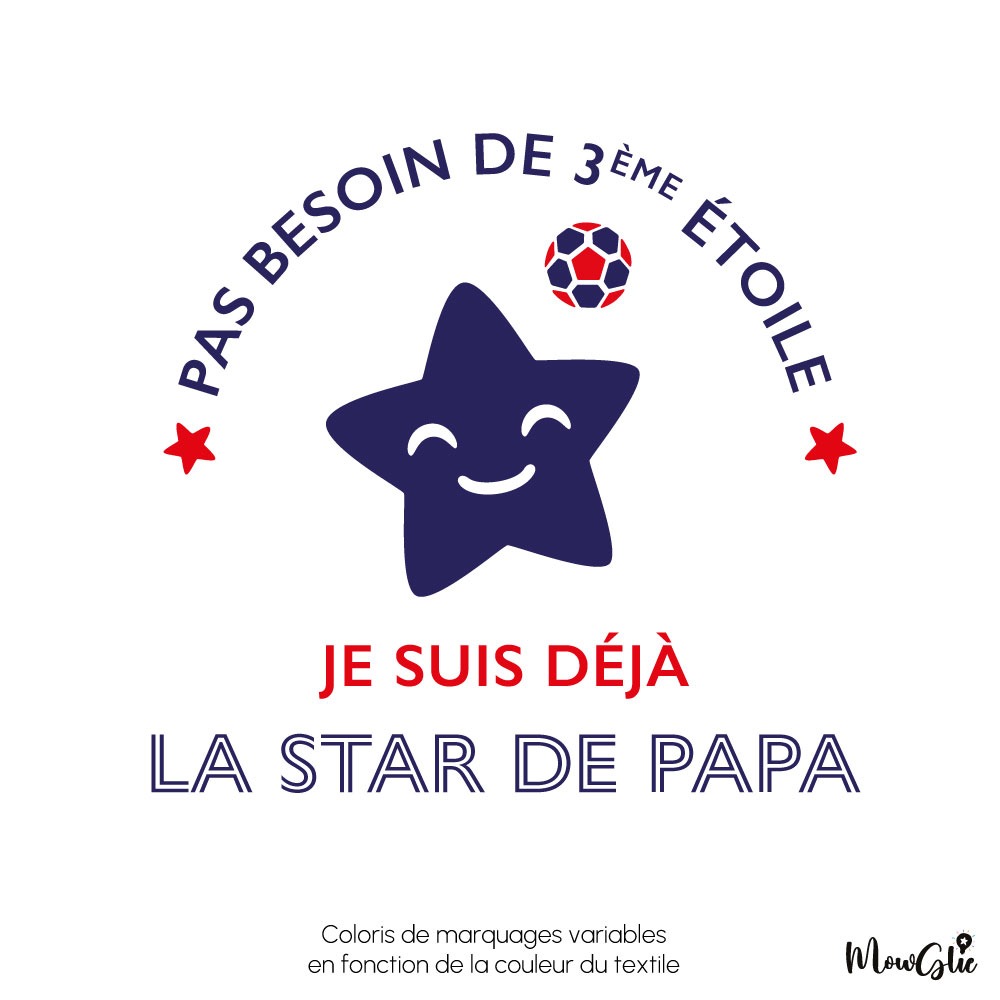 Tee-shirt 3ème étoile bébé – Image 8