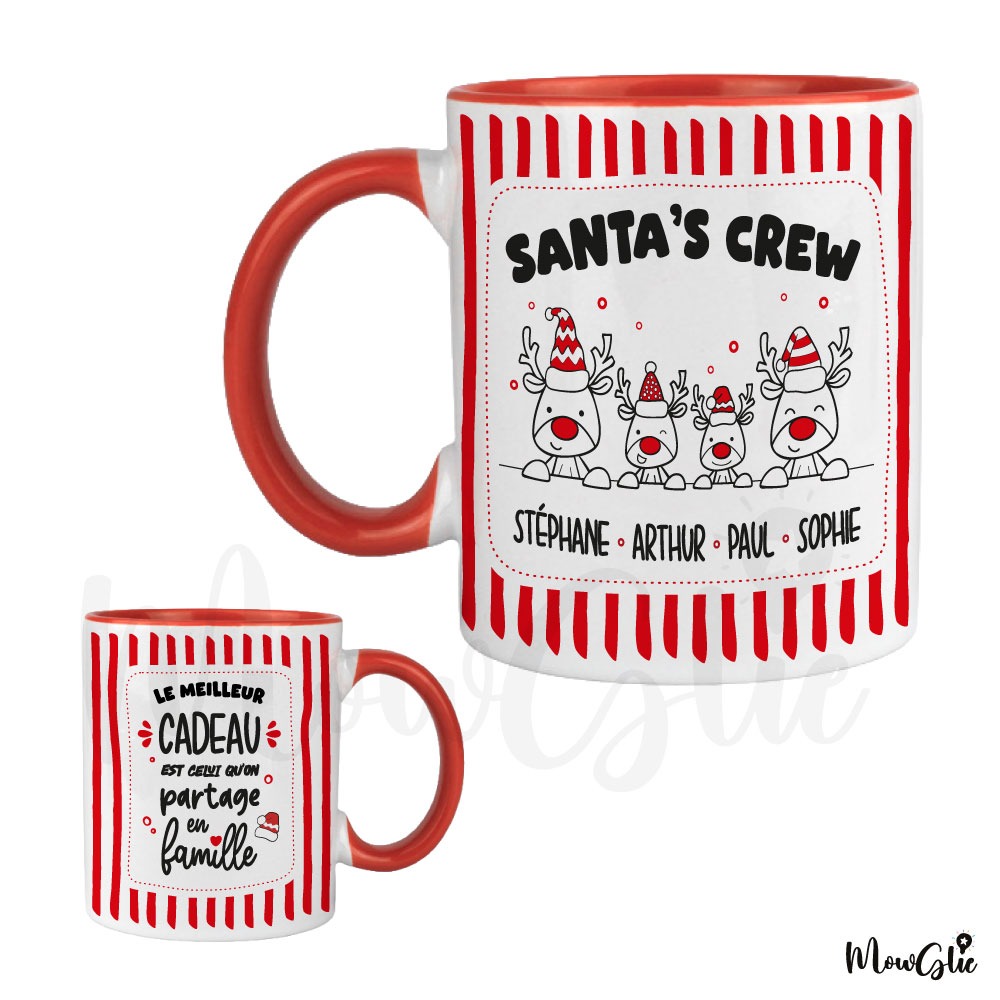 Mug Santa's Crew
